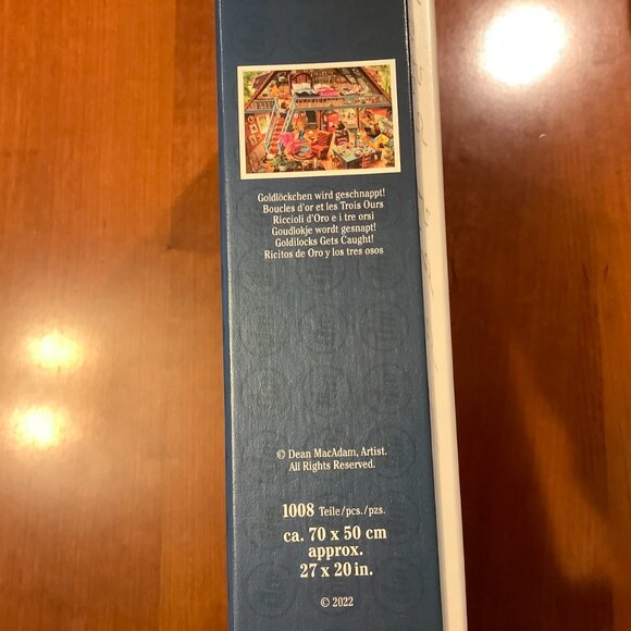 Ravensburger 1000 Piece Puzzle "Goldilocks Gets Caught" - Picture 2 of 3